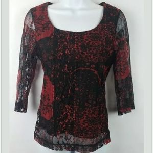 NWT! Kiara Women Blouse  Sz: L
